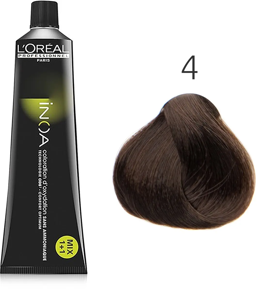 L'Oréal Professionnel iNOA 4 60ml Permanent Haarkleuring