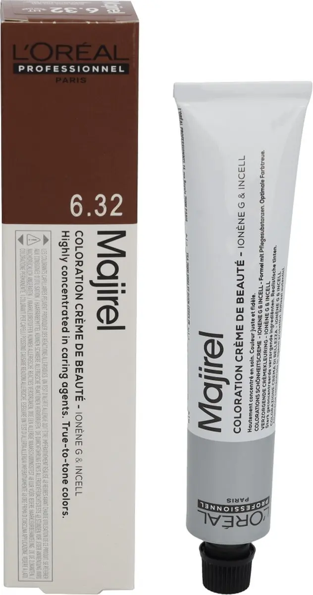 L'Oréal Professionnel Majirel Haarverf 50ml - Kleur 6.32 - afbeelding 6 van 6