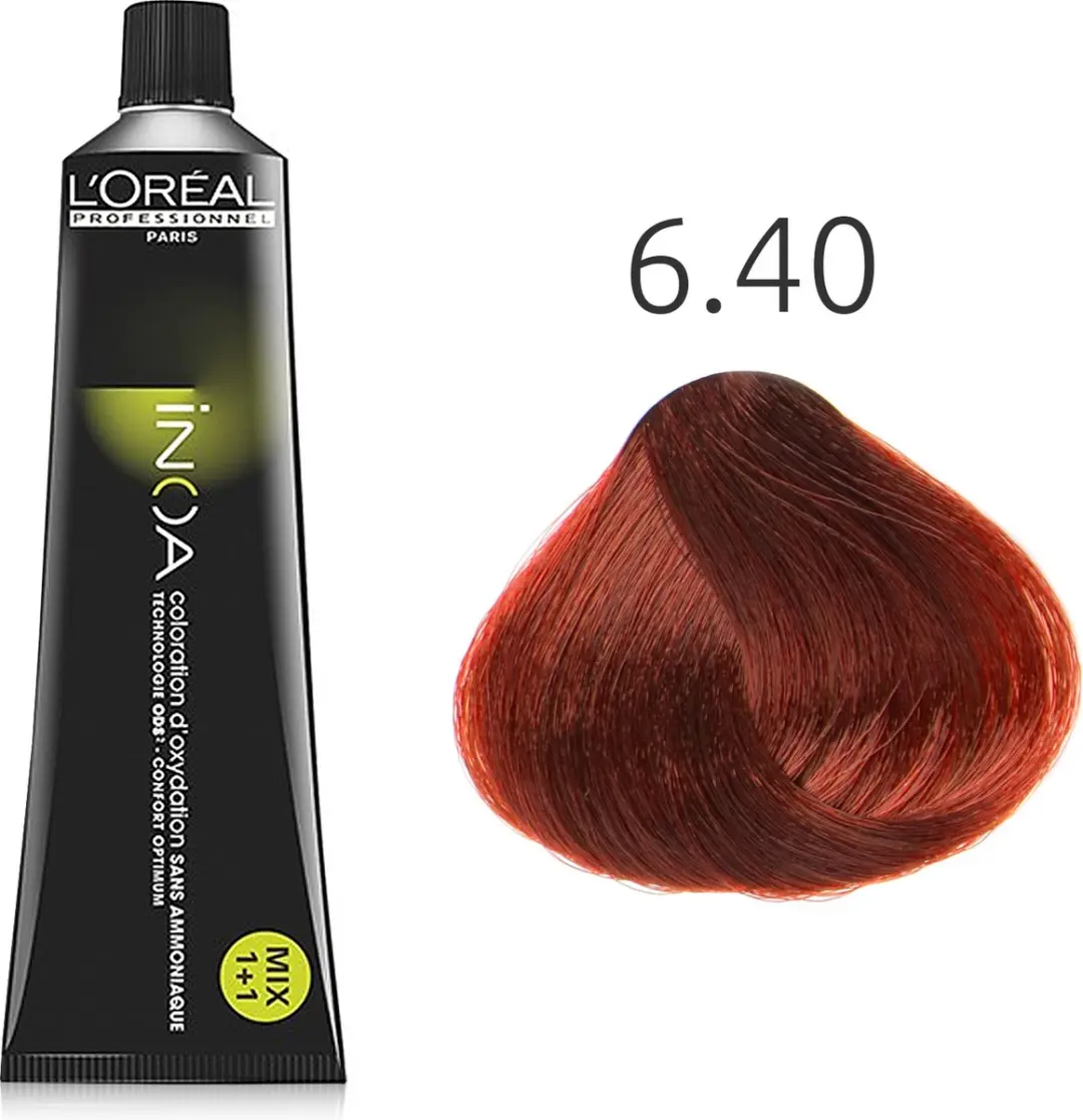 L'Oréal Professionnel iNOA Haarverf 60ml - 6.40 R Blond