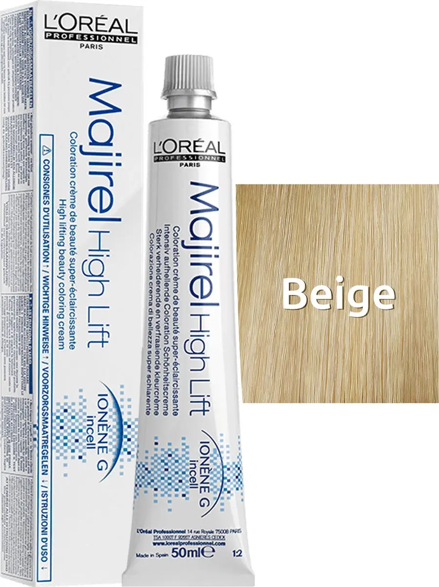 L'Oréal Professionnel Majirel High Lift Haarverf 50ml - Beige