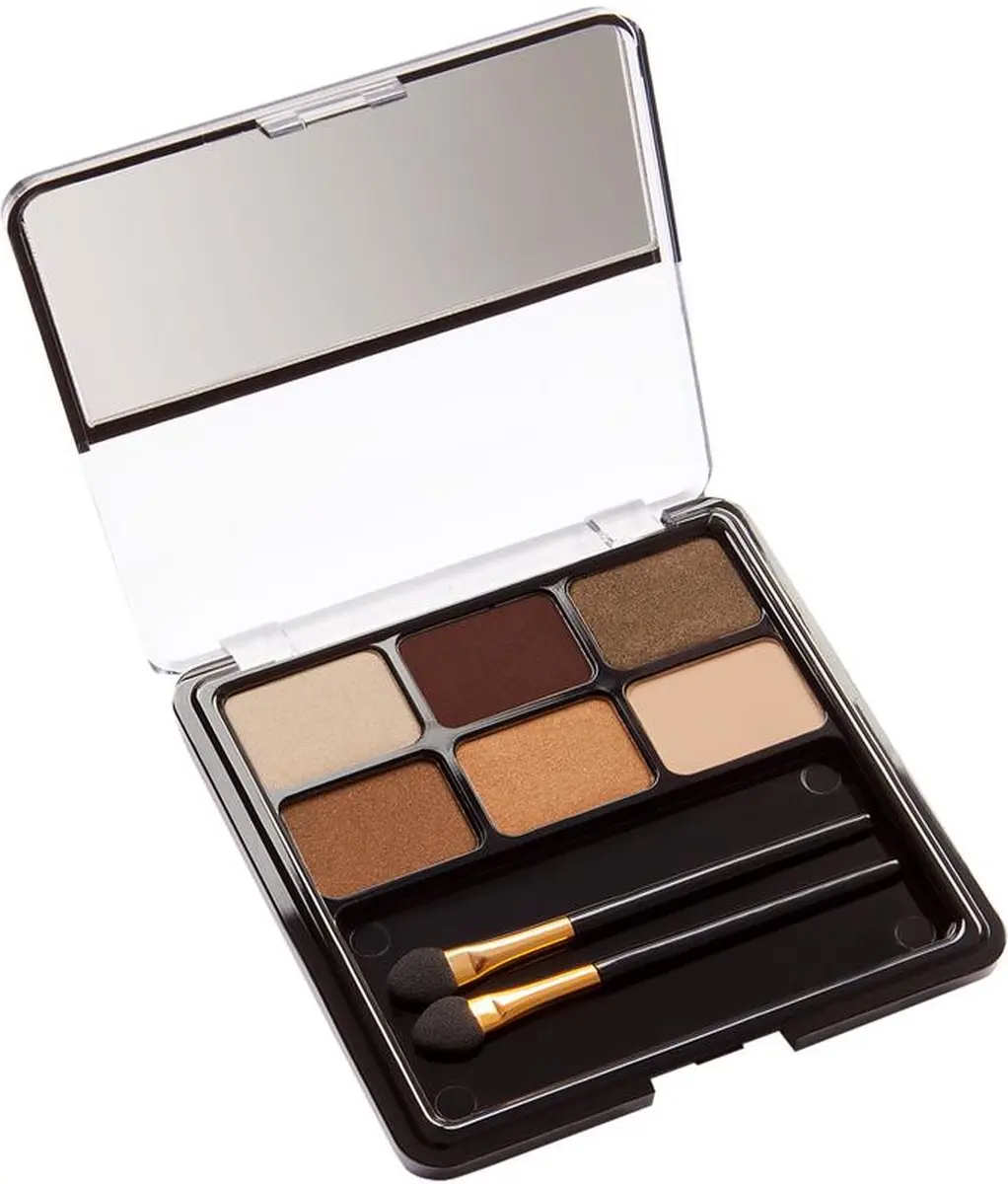 Christian Faye Smokey Eyes Oogschaduwpalette - 6 Kleuren