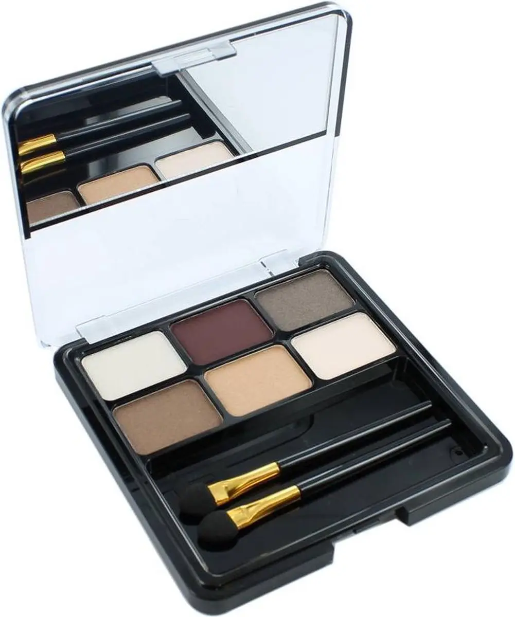 Christian Faye Smokey Eyes Oogschaduwpalette - 6 Kleuren