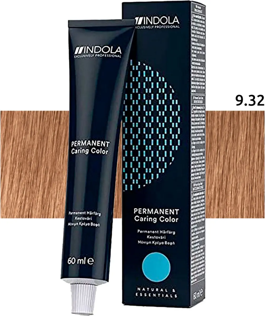 Indola Profession Color Permanent Haarverf 9.32 Blond