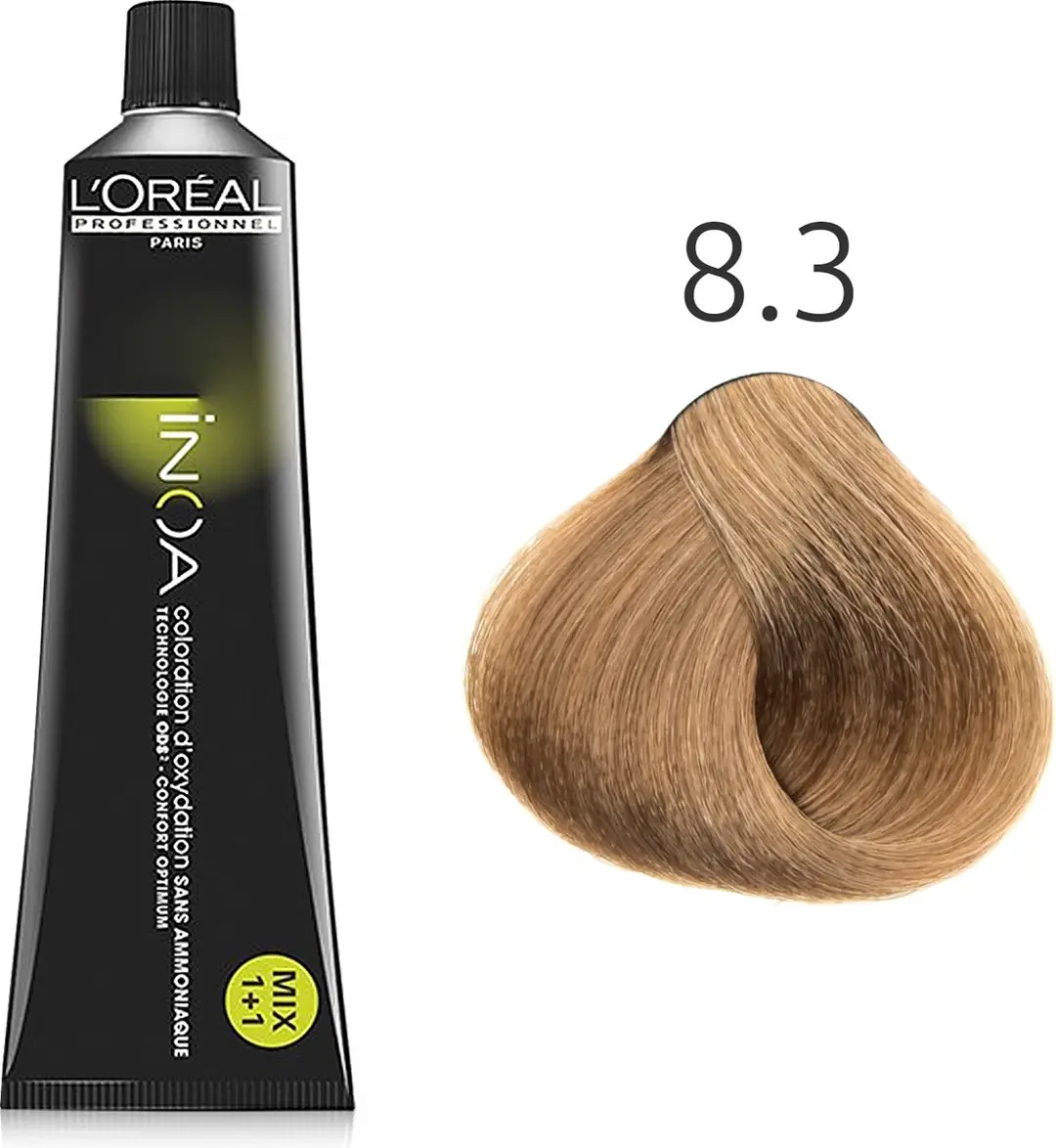 L'Oréal Paris INOA 8.3 Licht Goudblond 60ml