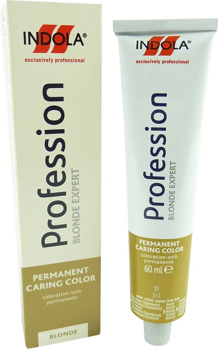 Indola Profession Blonde Expert Pastel Ash P.01 Permanent Haarkleurcrème 100ml