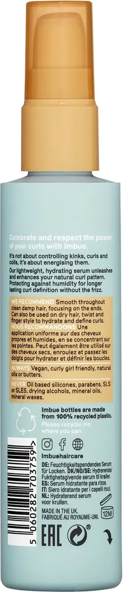 Imbue Curl Energising Hydratatie Serum - 2 x 100ml