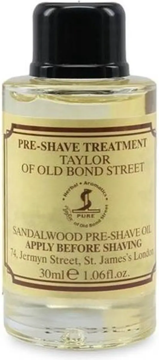 Taylor of Old Bond Street Sandalwood Pre Shave Olie 30ml