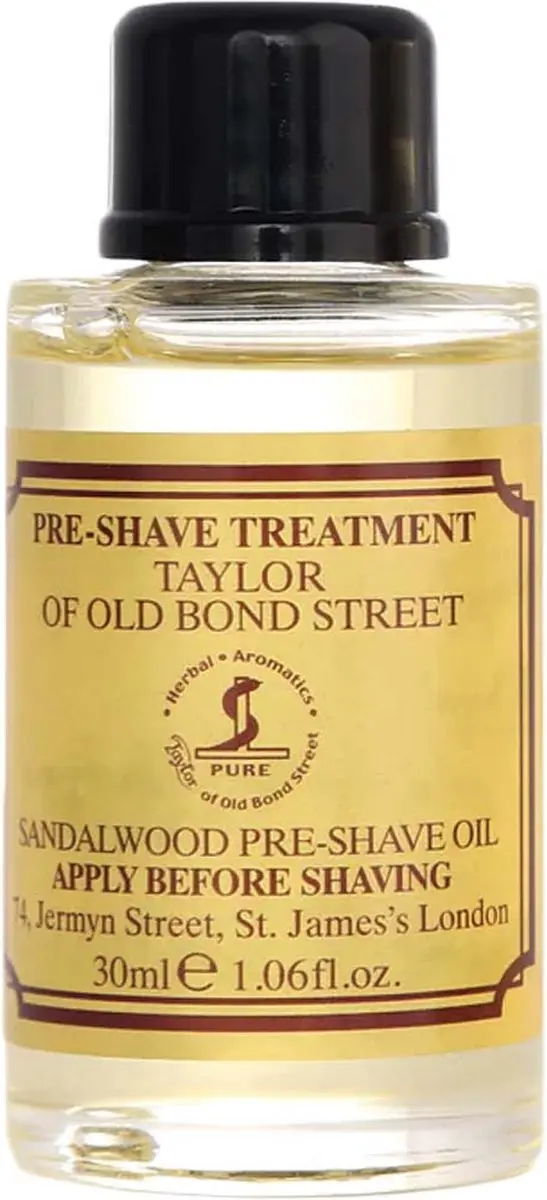Taylor of Old Bond Street Sandalwood Pre Shave Olie 30ml