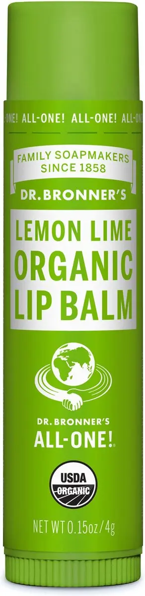 Dr. Bronner's Lippenbalsem Citroen Limoen 4ml