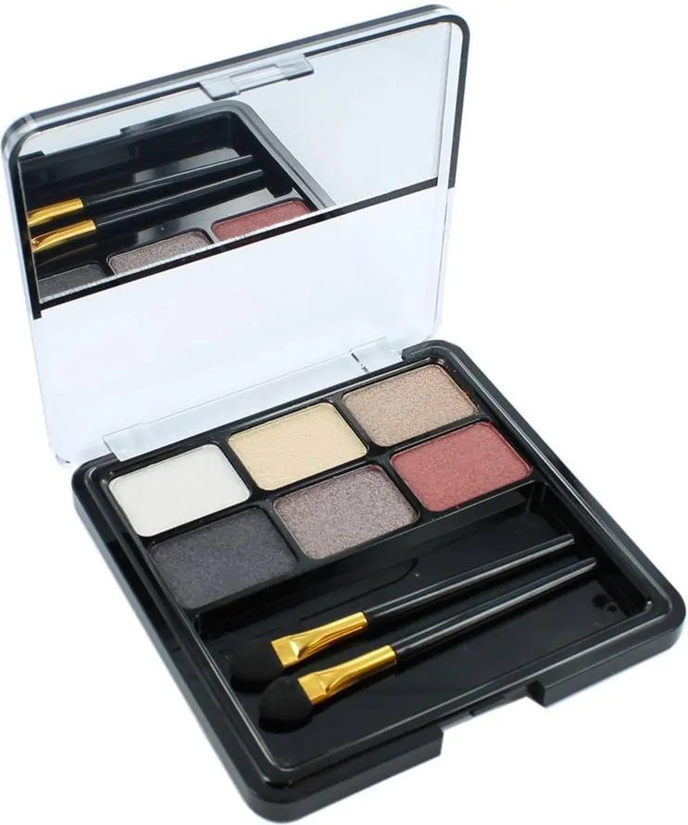 Christian Faye Smokey Eyes Treasure Oogschaduw - 6 Kleuren Grijs