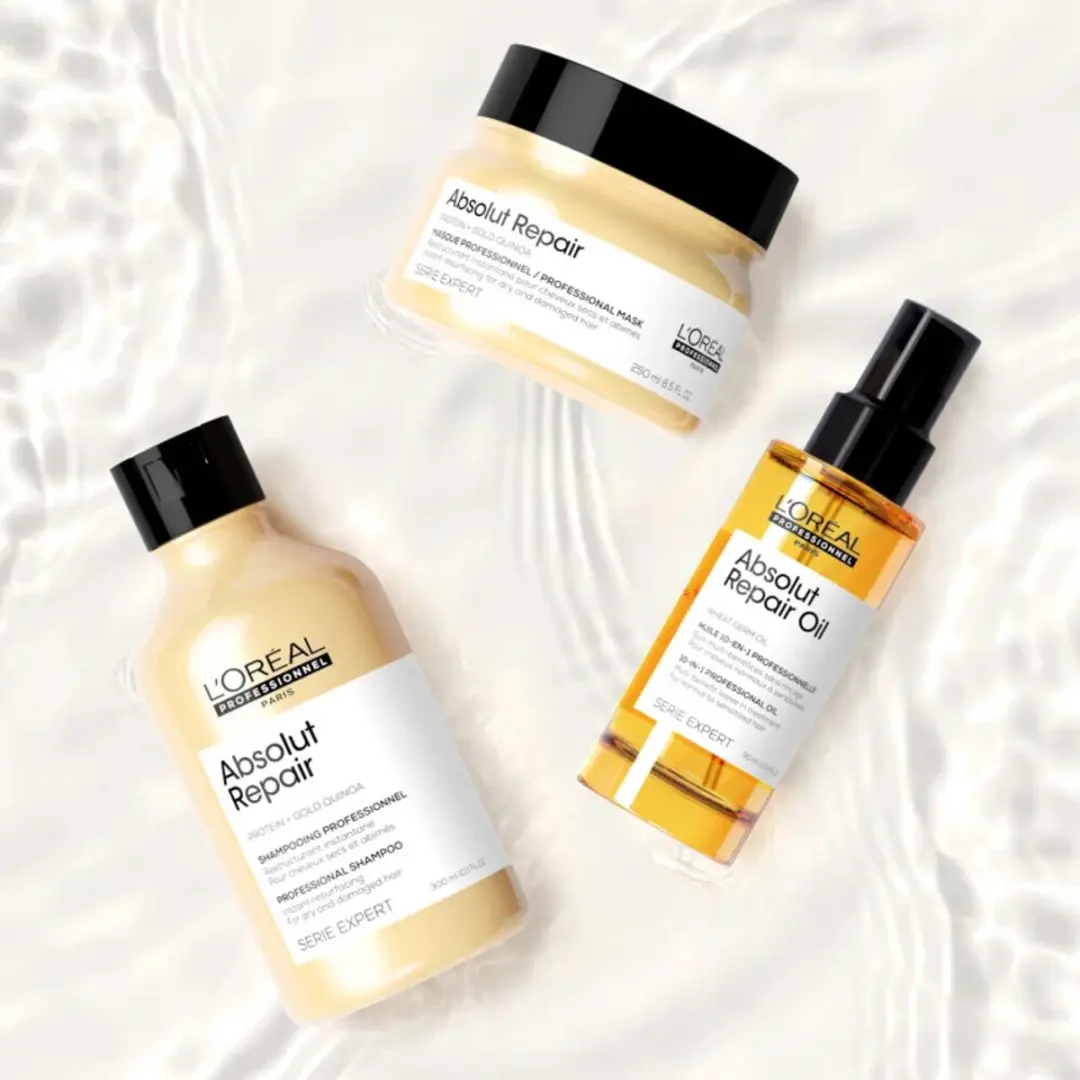 L'Oréal Professionnel Absolut Repair Haarmasker 250ml - 3 Stuks