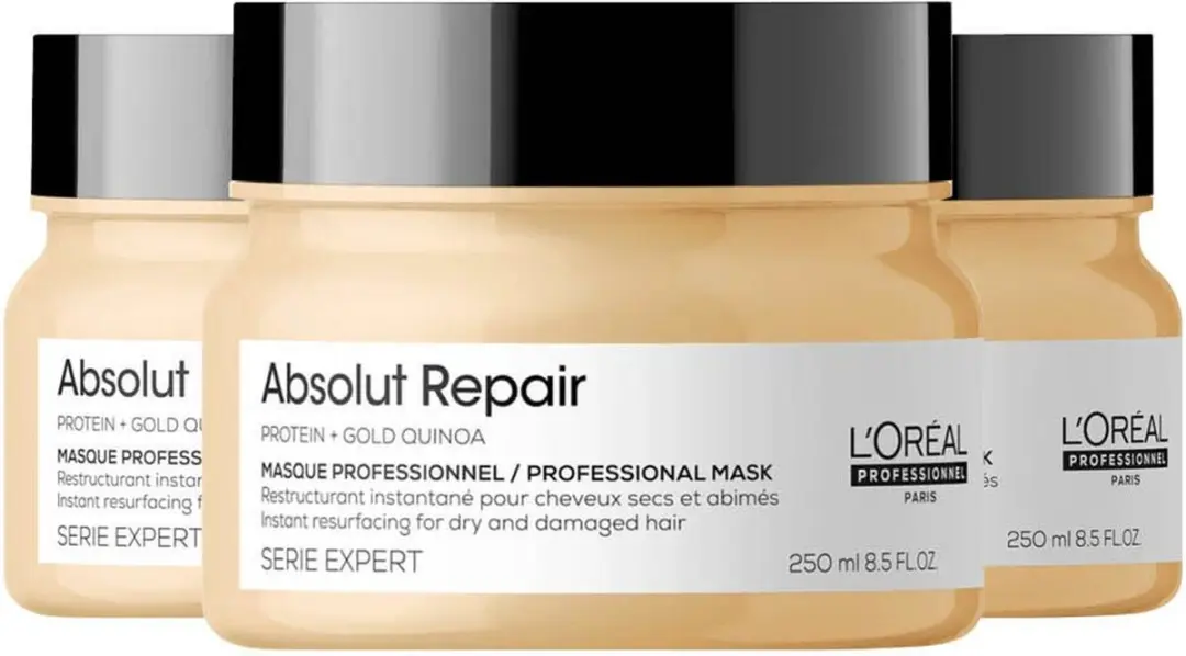 L'Oréal Professionnel Absolut Repair Haarmasker 250ml - 3 Stuks