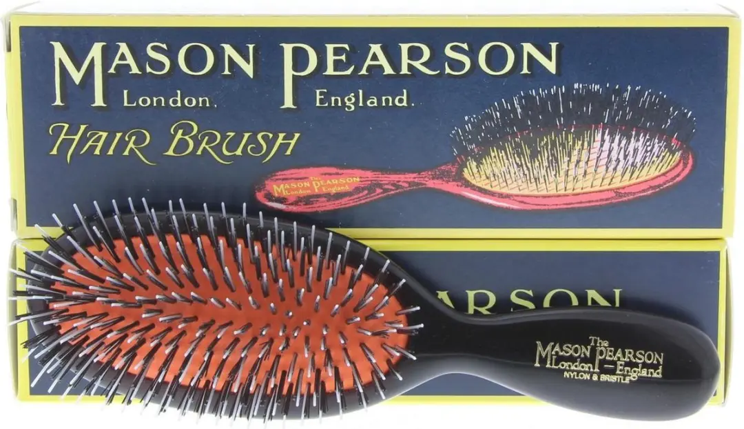 Mason Pearson BN4 Pocket Haarborstel - Zwart