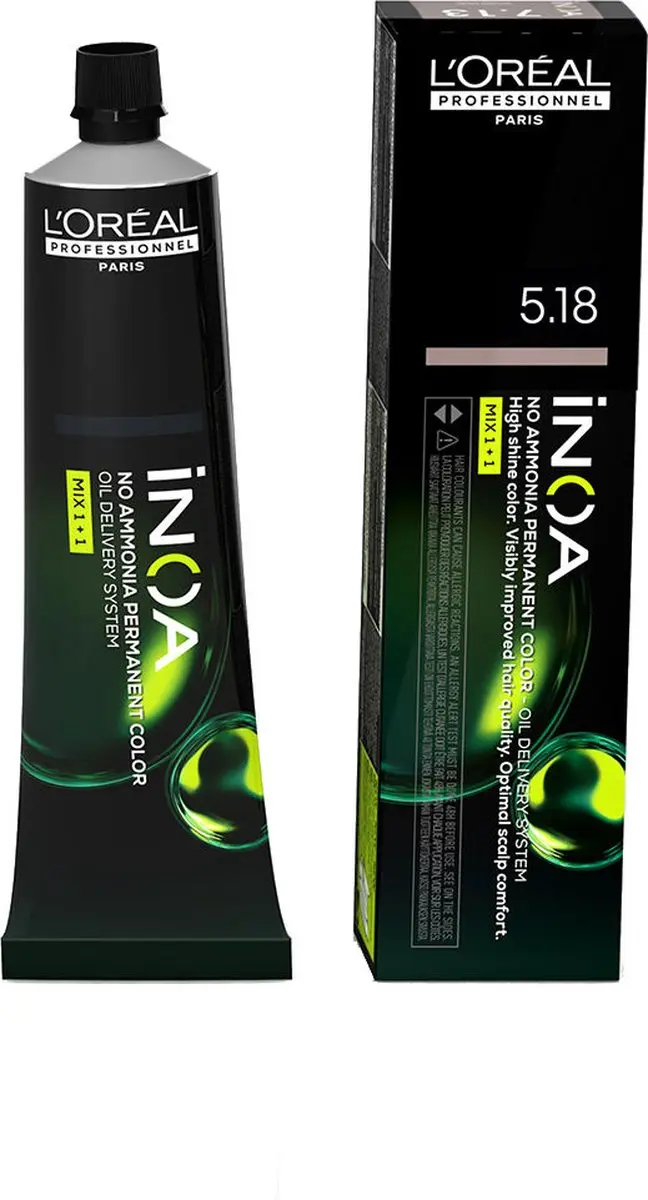 L'Oréal Professionnel Inoa Nº 5.18 Haarkleuring 60g