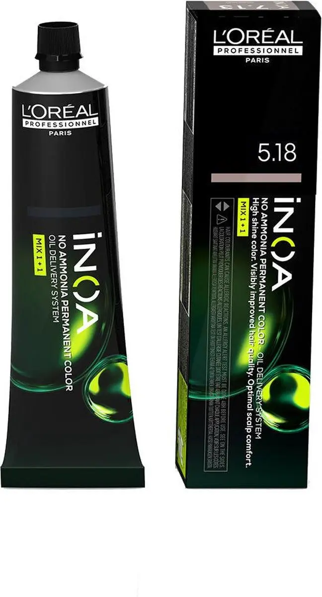 L'Oréal Professionnel Inoa Nº 5.18 Haarkleuring 60g