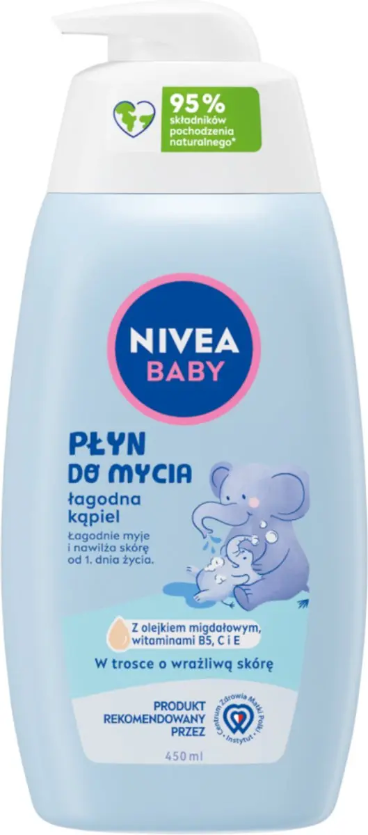NIVEA Baby Zachte Badschuim 450ml