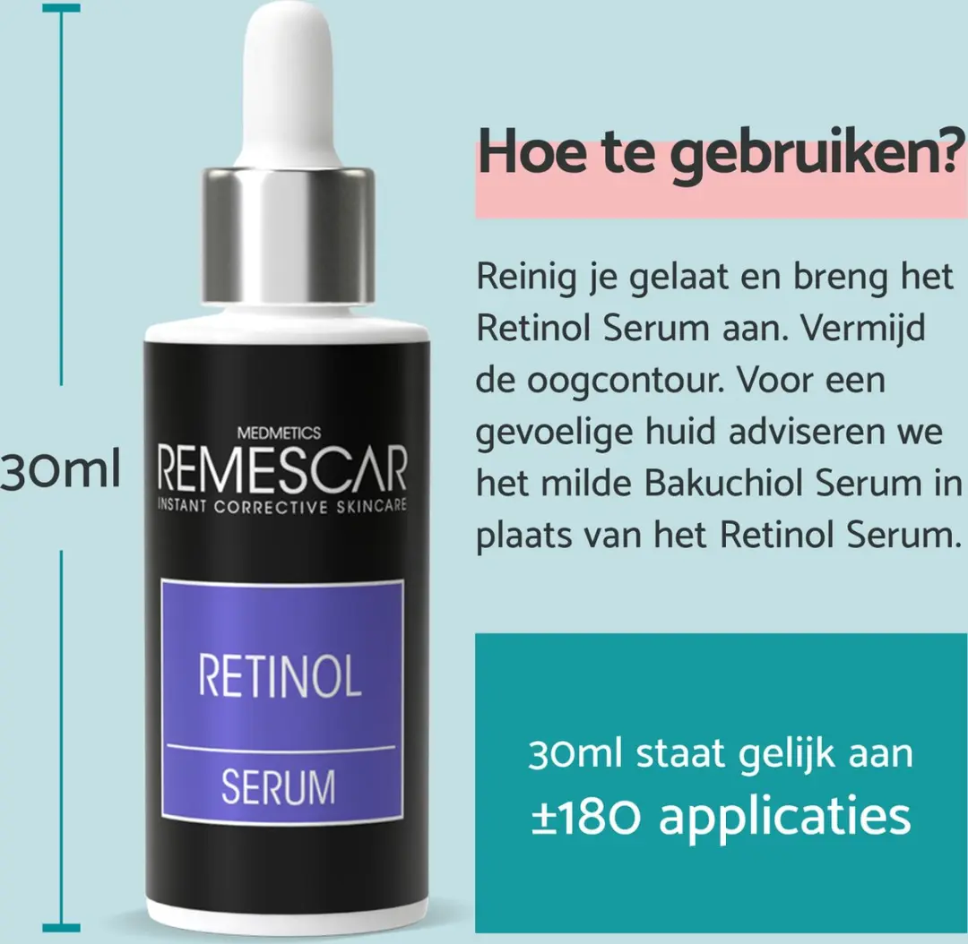 Remescar Retinol Serum 0,25% - 30ml