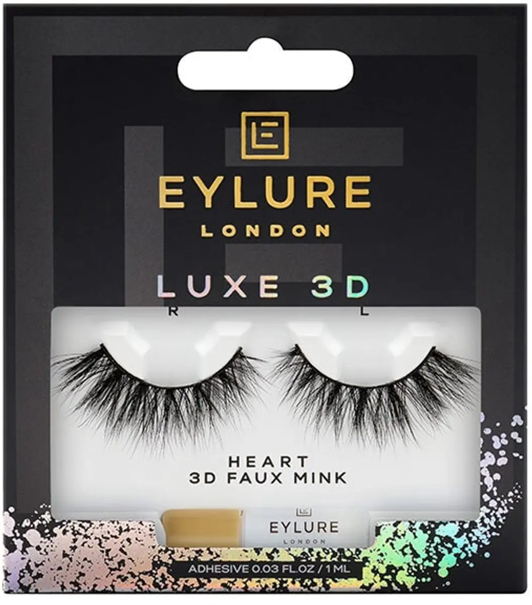 Eylure London Wimpers Luxe 3D Heart 3D Faux Mink