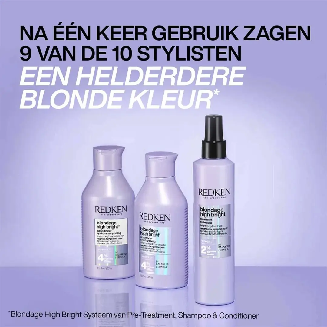 L'Oréal Paris Redken Blondage High Bright Shampoo & Conditioner Set 600ml