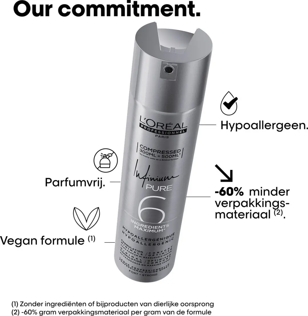 L'Oréal Professionnel Infinium Strong Haarlak 300ml