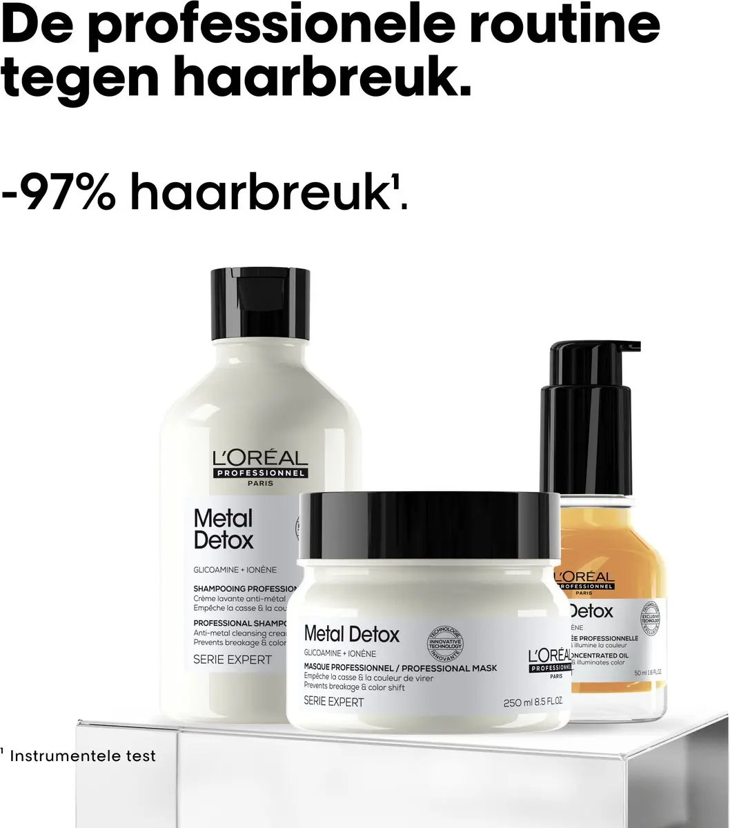 L'Oréal Professionnel Metal Detox Bundel - 645ml