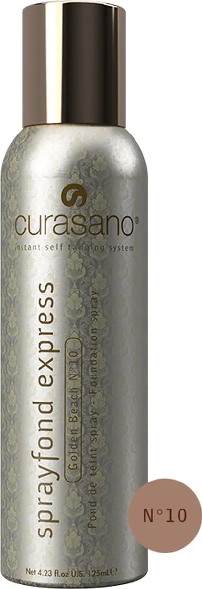 Curasano Sprayfond Express Golden Beach N°10 - 125ml