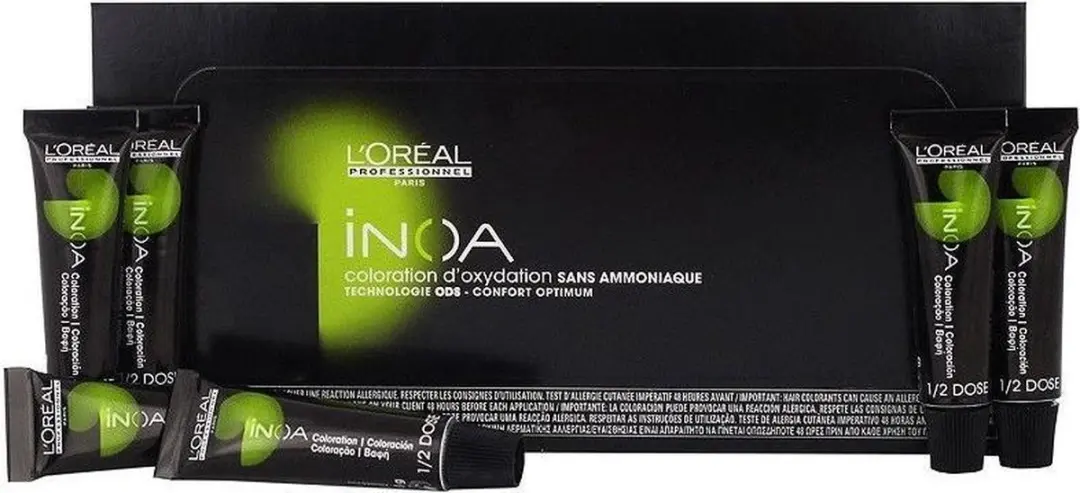 L'Oréal Paris Inoa 06.53 Haarkleurcrème - 48g (6x8g) - Bruin/Blond