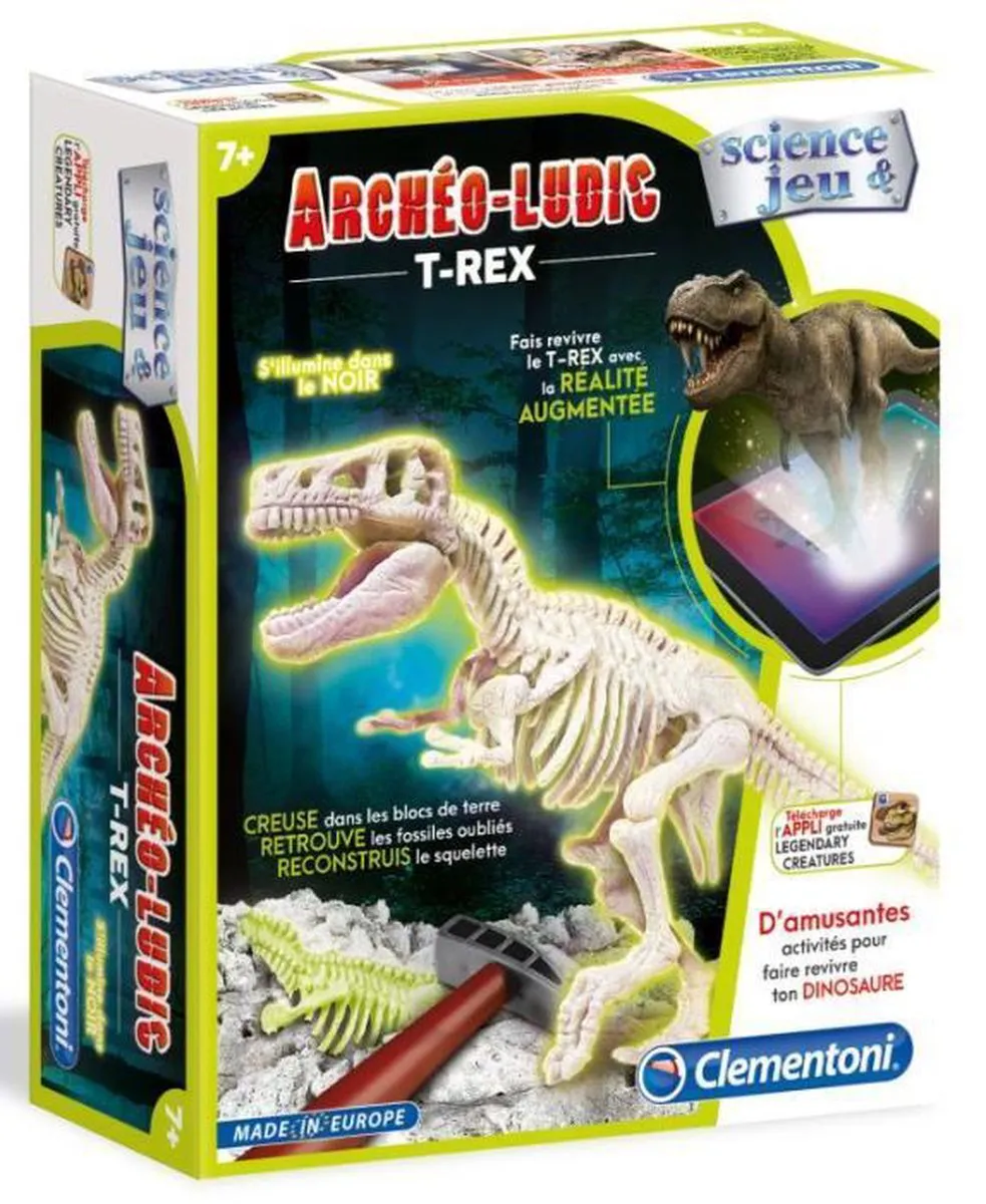 Clementoni Archéo Ludic T-Rex - Multicolor - afbeelding 5 van 5