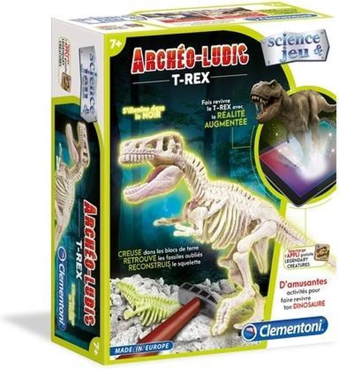 Clementoni Archéo Ludic T-Rex - Multicolor - afbeelding 4 van 5