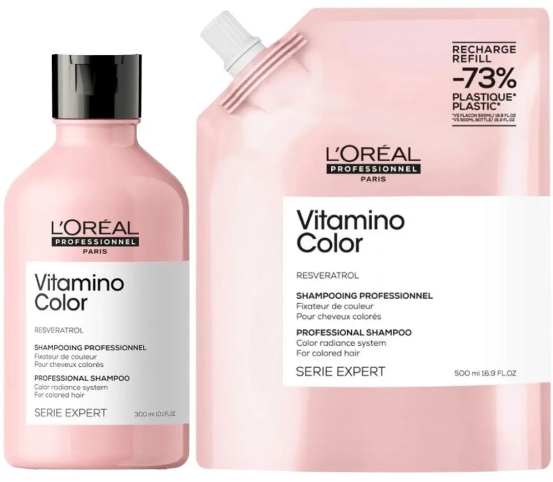L'Oréal Professionnel Vitamino Color Shampoo Refill Set 800ml