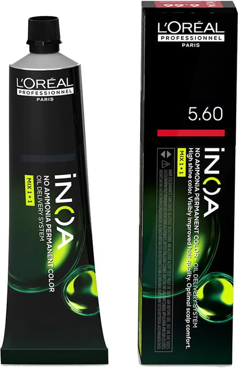 L'Oréal Professionnel Inoa 5.60 Permanent Licht Mahoniebruin 60g