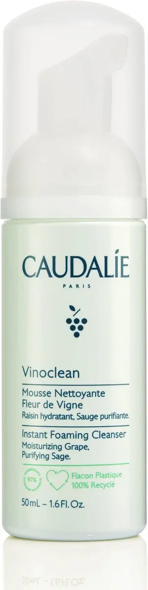 Caudalie Vinoclean Mousse Nettoyante Fleur de Vigne 50ml - 50 Stuks