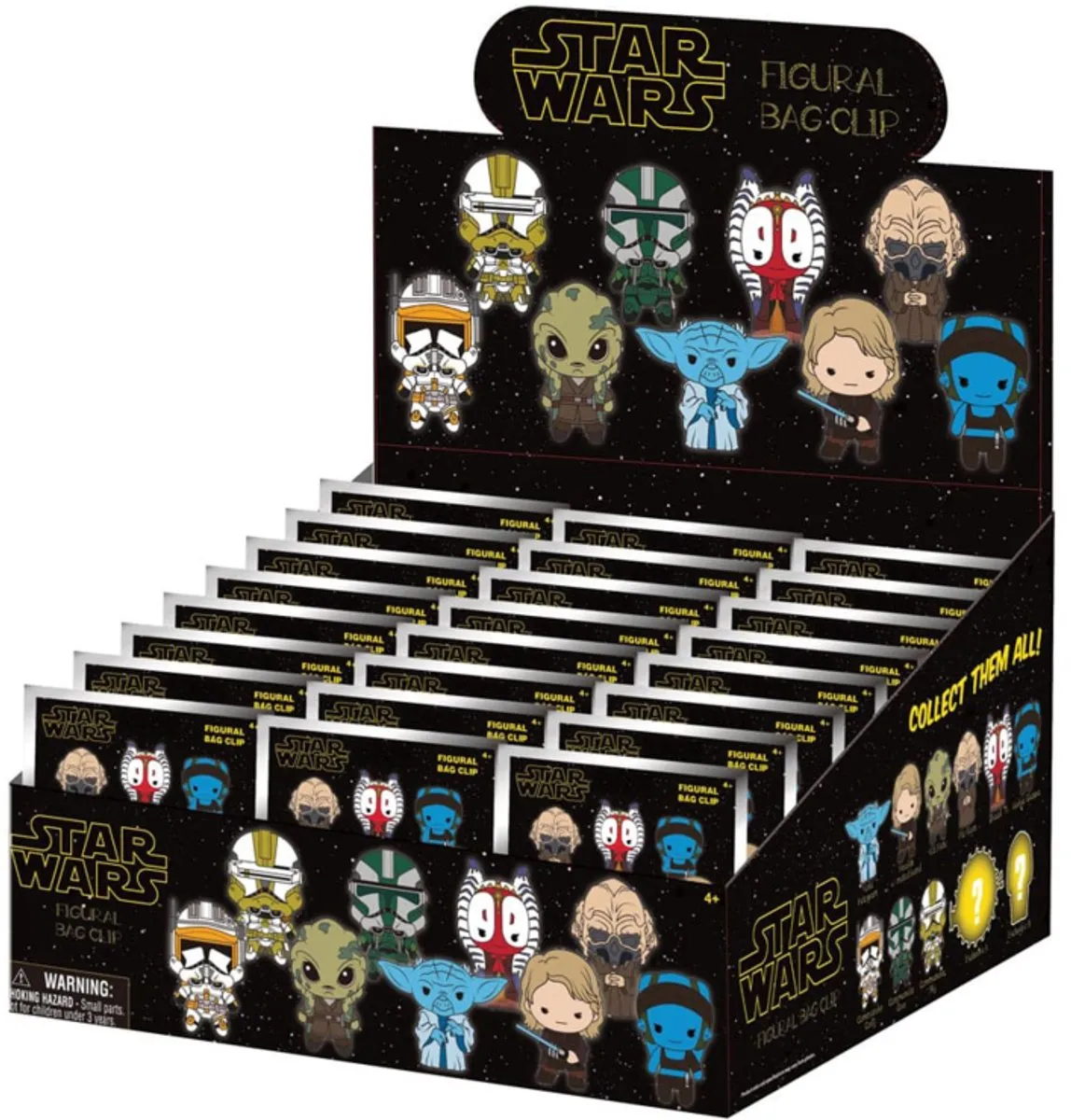 Star Wars Episode III 3D PVC Bag Clips