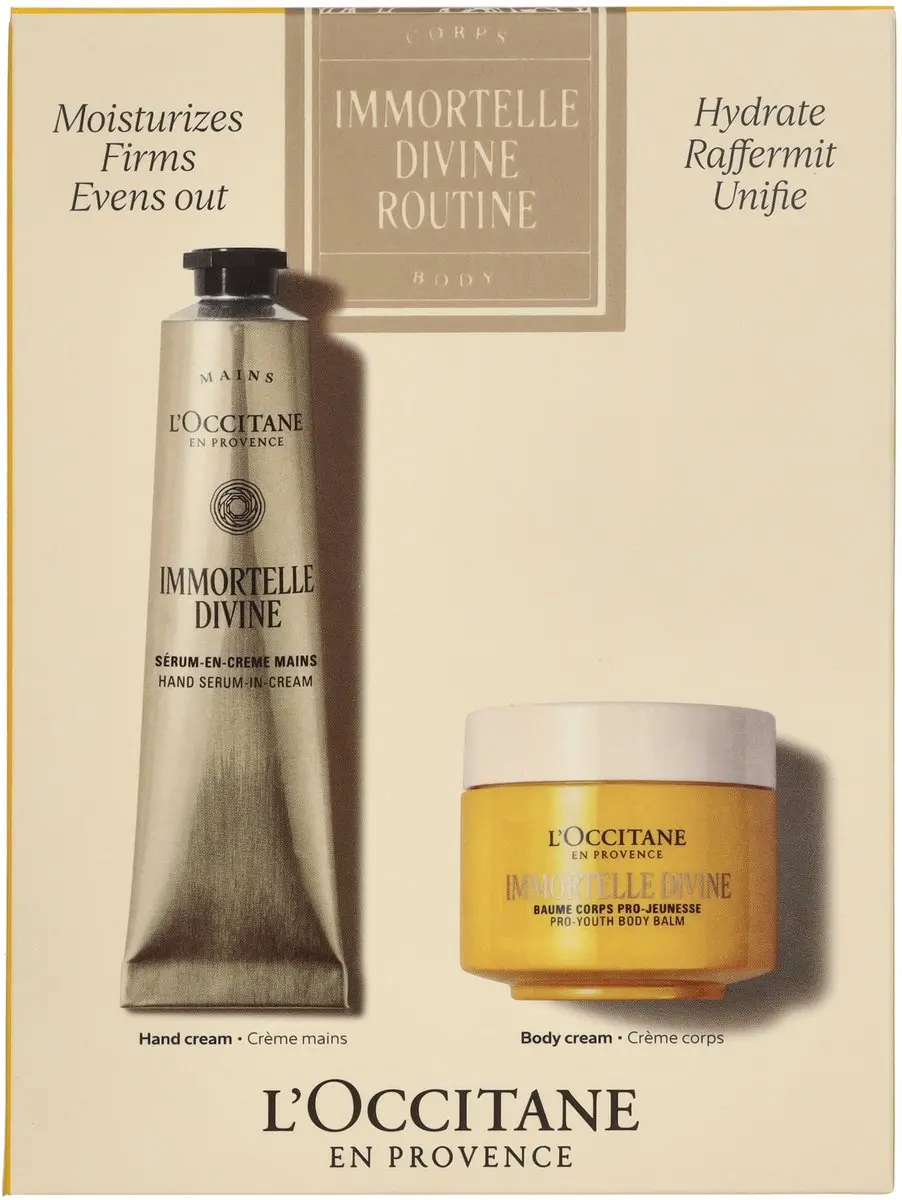 L'Occitane Immortelle Divine Body Routine Kit