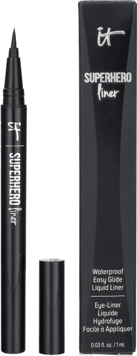 IT Cosmetics Superhero No-Tug Liquid Pen Liner - Zwart 1ml