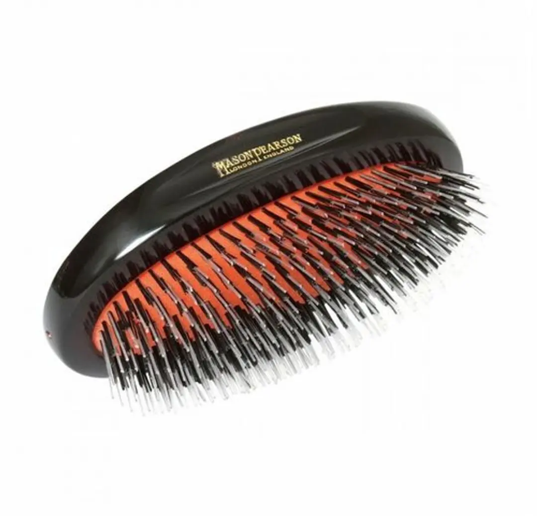 Mason Pearson BN1 Bristle & Nylon Haarborstel - Zwart