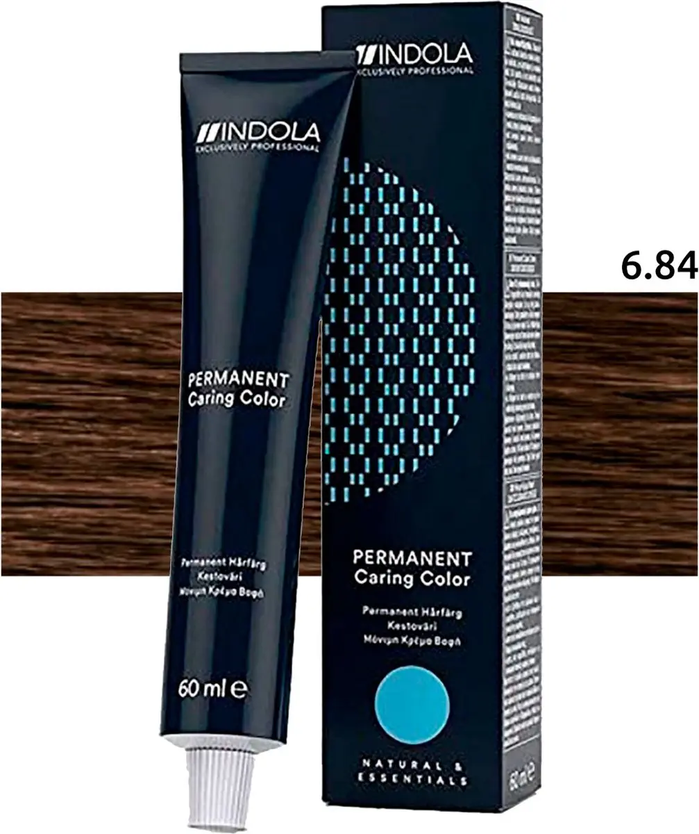 Indola Profession Permanent Caring Color 6.84 60ml