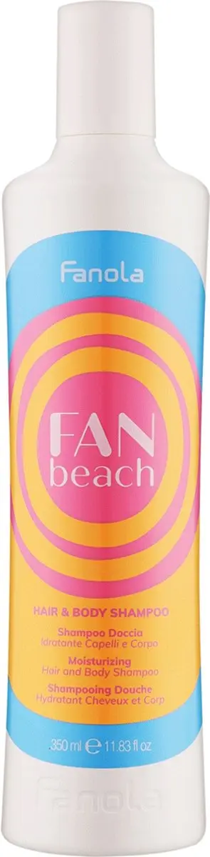 Fanola Fanbeach Hair & Body Shampoo 350ml