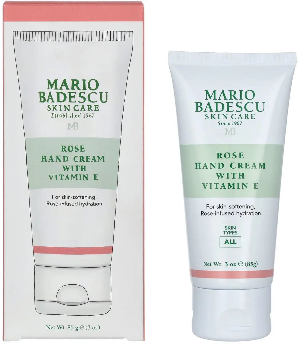 Mario Badescu Handcrème Vitamin E Rose 85g