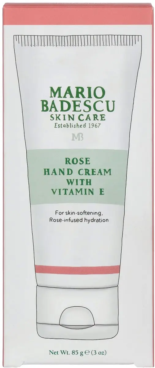 Mario Badescu Handcrème Vitamin E Rose 85g