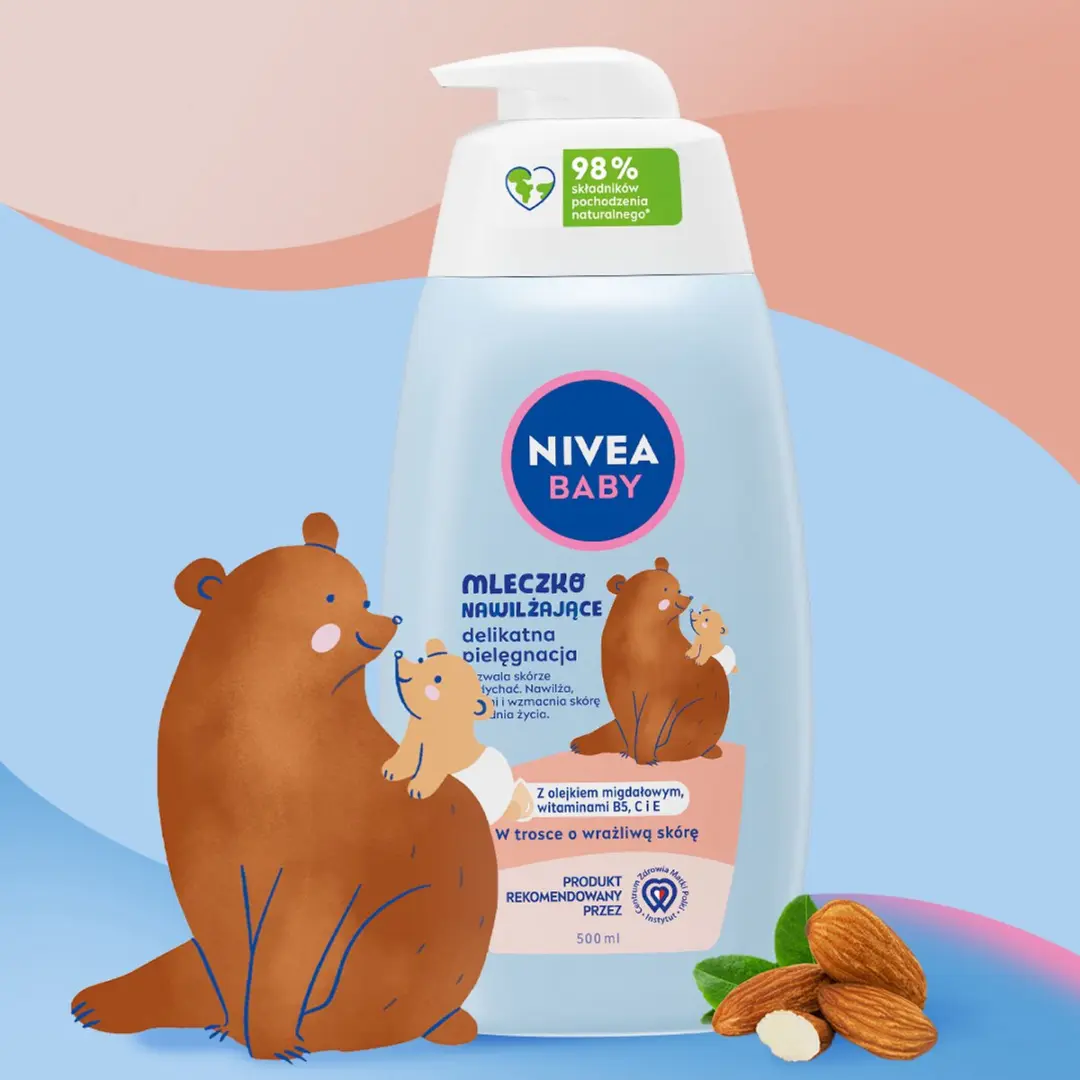 NIVEA Baby Hydraterende Melk 500ml