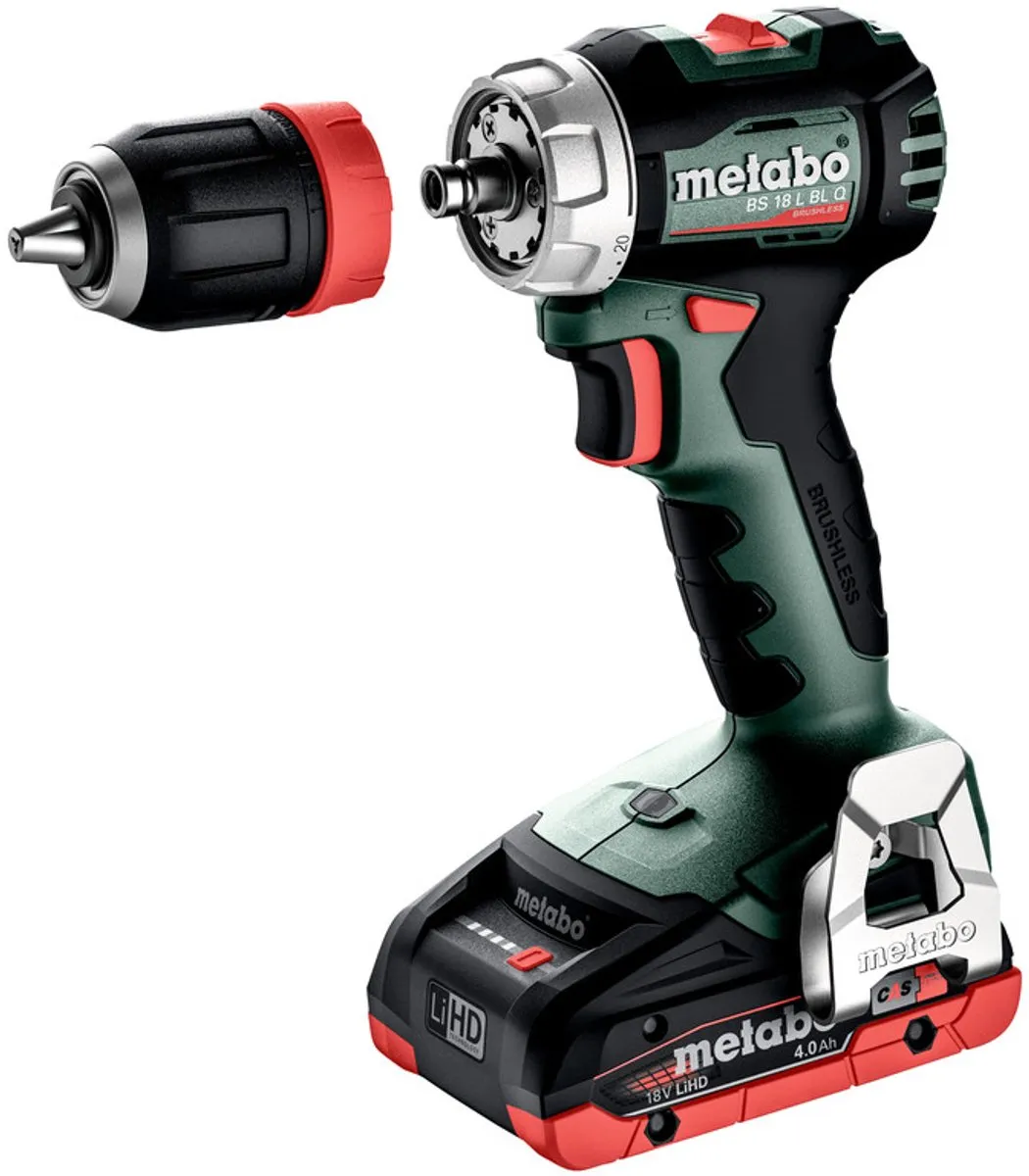 Metabo BS 18 L BL Q Accu-schroefboormachine - 18V - 2x Li-ion - Incl. koffer