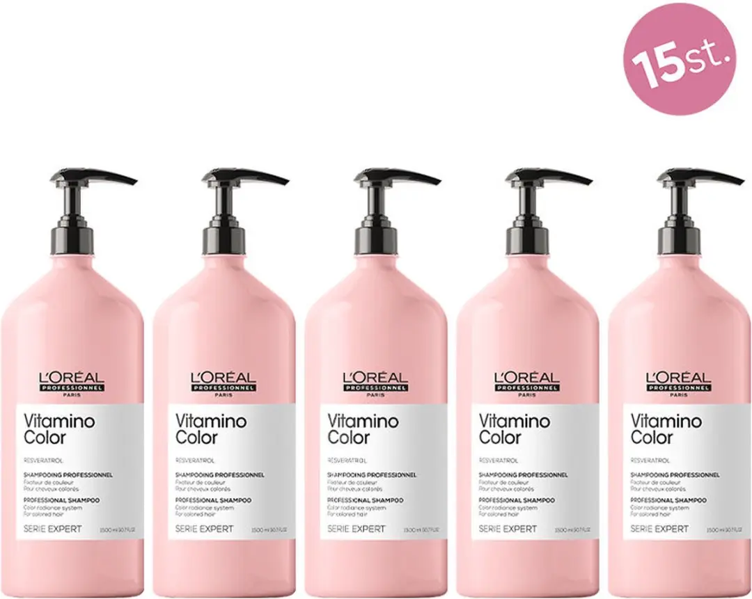 L'Oréal Paris Vitamino Color Shampoo 1500ml - 15 Stuks