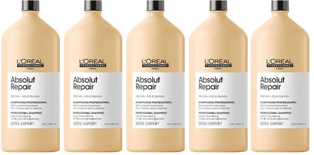 L'Oréal Paris Absolut Repair Gold Shampoo 1500ml - 15 Stuks