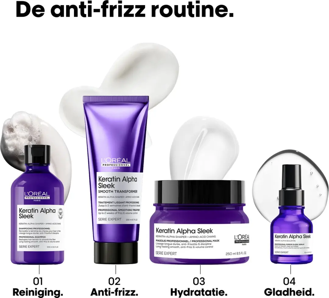 L'Oréal Professionnel Keratin Alpha Sleek Haarmasker 250ml