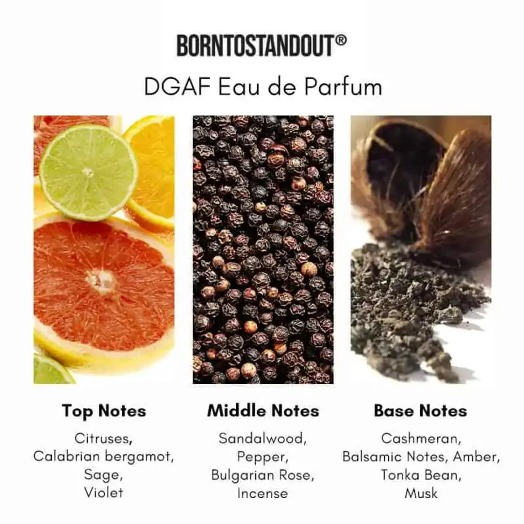 Borntostandout DGAF Eau de Parfum 50ml