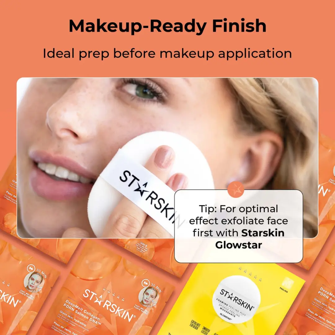 Starskin DeepMelt Gezichtsmasker - 4 Stuks 25g