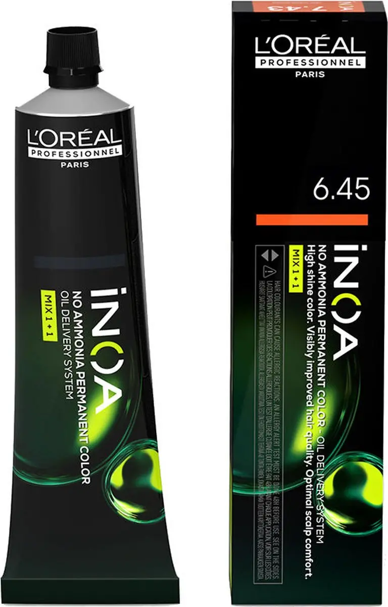 L'Oréal Professionnel Inoa 6.45 Permanent Haarkleur 60g