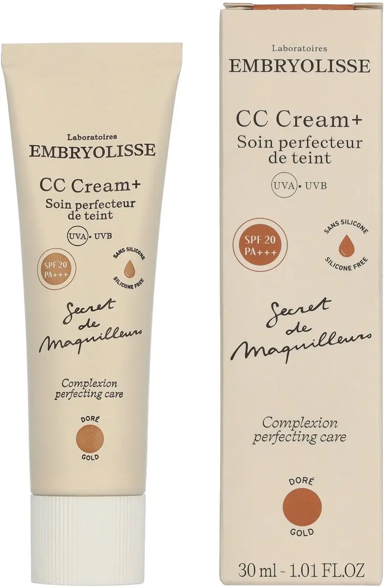 Embryolisse CC+ Gold 30ml - Medium Huidskleur