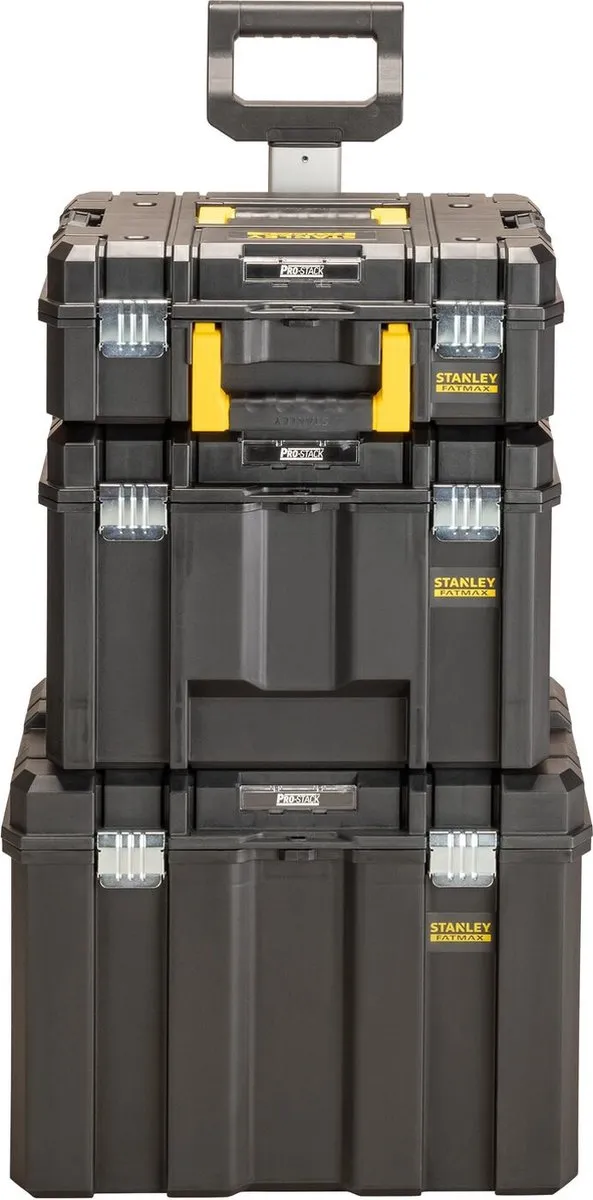 Stanley Pro-Stack 3-in-1 Gereedschapskoffers Set FMST75753-9 - 3 Stuks